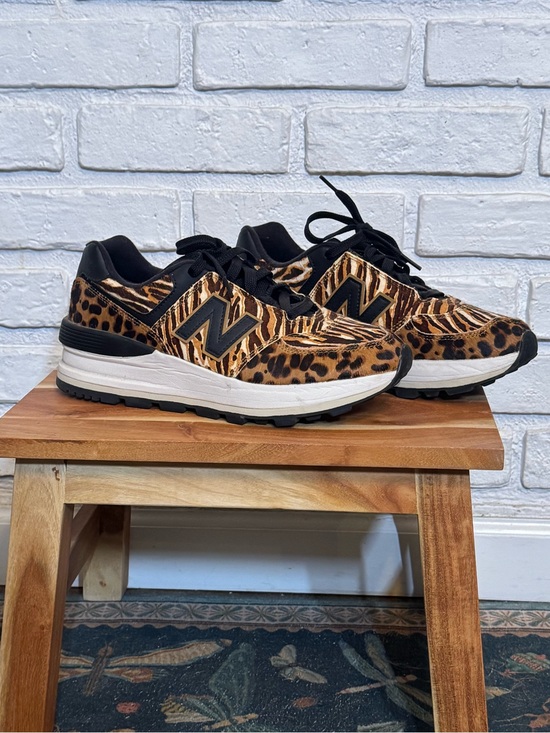 New Balance Shoes - New Balance Women's Leopard & Zebra Print Sneakers - Black, Brown